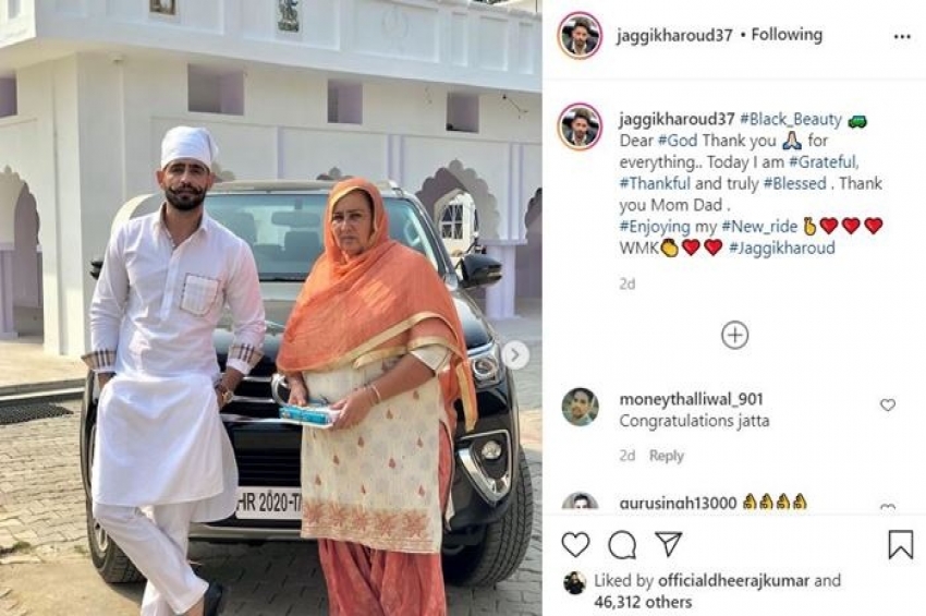 ਜੱਗੀ ਖਰੌੜ ਦੇ ਘਰ ਖ਼ੁਸ਼ੀਆਂ ਨੇ ਦਿੱਤੀ ਦਸਤਕ, ਗੁਰੂ ਘਰ ਜਾ ਕੇ ਕੀਤਾ ਵਾਹਿਗੁਰੂ ਜੀ ਦਾ ਸ਼ੁਕਰਾਨਾ